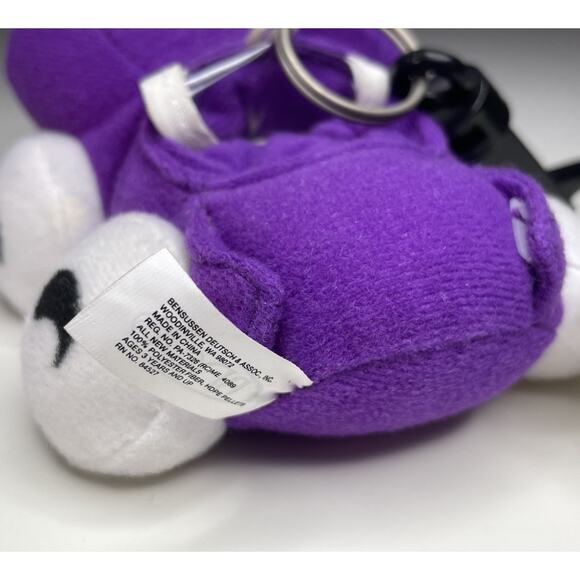 Vintage 1998 Putt Putt Plush Keychain Mini 4” Purple Car Humongous BD&A With Tag - Picture 9 of 12